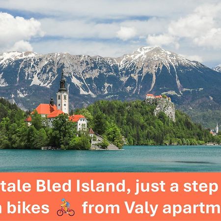 Apartment Valy - Free Bikes, Relaxing Terrace & Near Bled Exterior foto