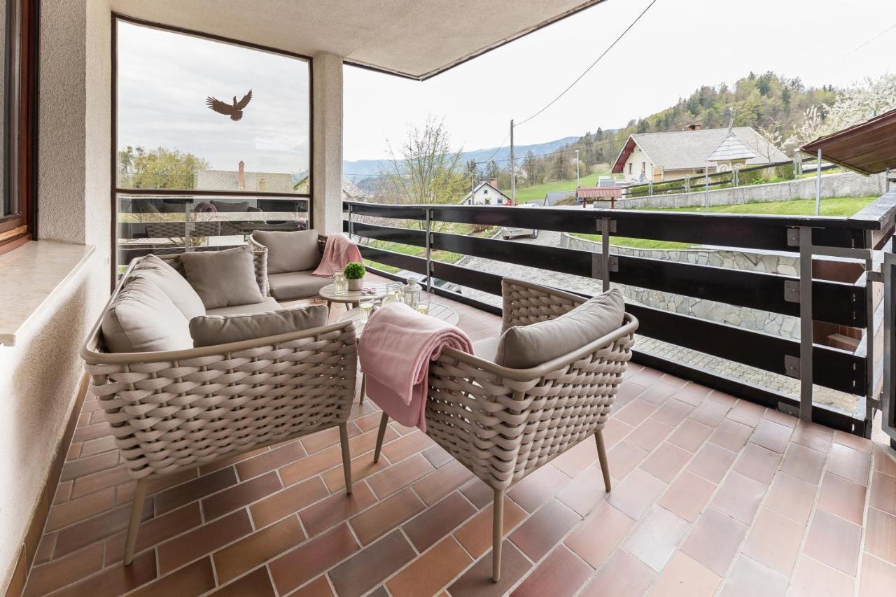 Apartment Valy - Free Bikes, Relaxing Terrace & Near Bled Exterior foto